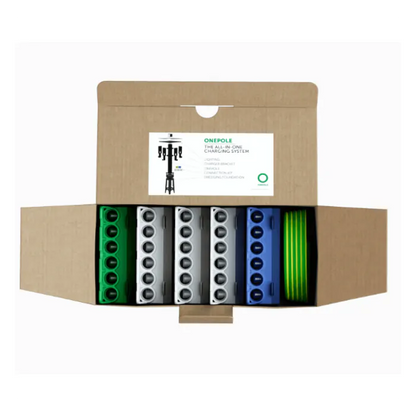 Zaptec Onepole pakket Mono/Duo/Quattro Okto (Incl. fundering & connection kit)