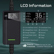 Dé EV Oplader 3.7kW | Schuko | Type 2 | Draagbaar | Instelbaar 6A-16A | 6-25m kabel - BlackCharge 6 meter